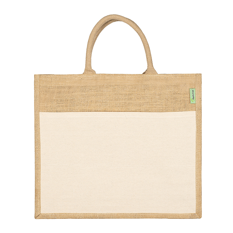 Jute shopper plasticvrij - Afbeelding 2