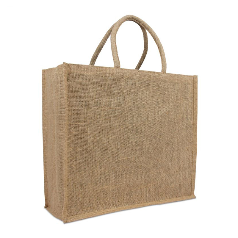 Jute tas naturel XL - Afbeelding 3