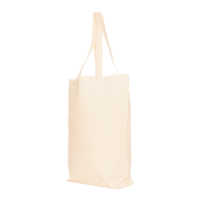Ecru katoenen shopper klein | 155 gr./m2 - Afbeelding 2