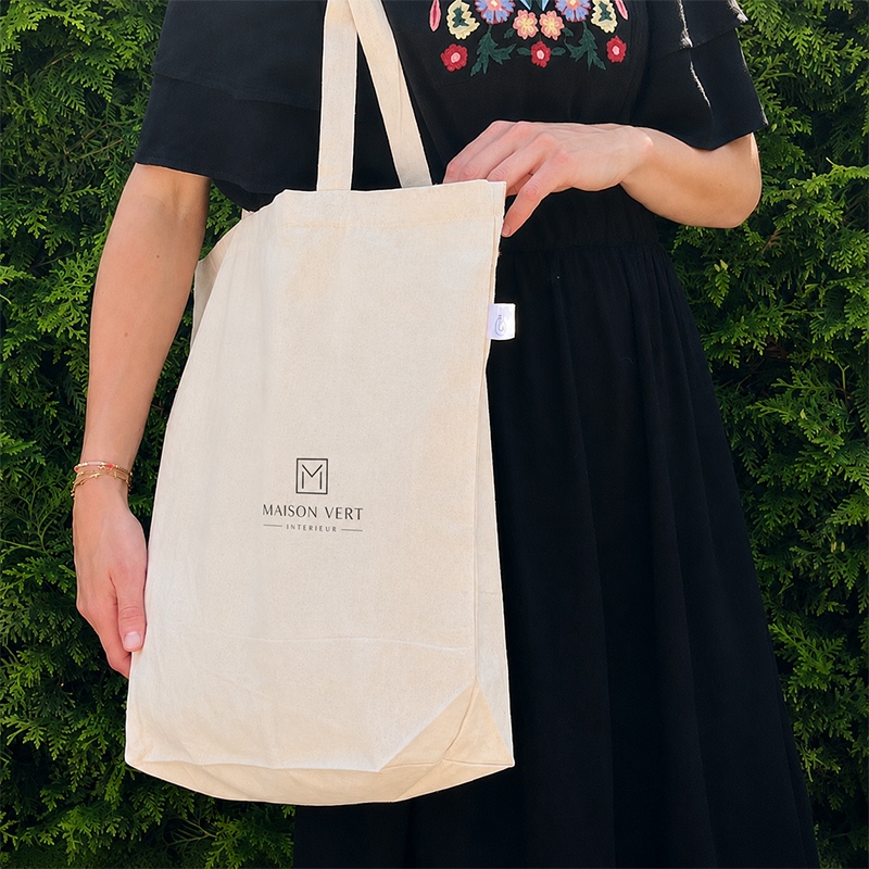 Gerecyclede canvas shopper - Afbeelding 4