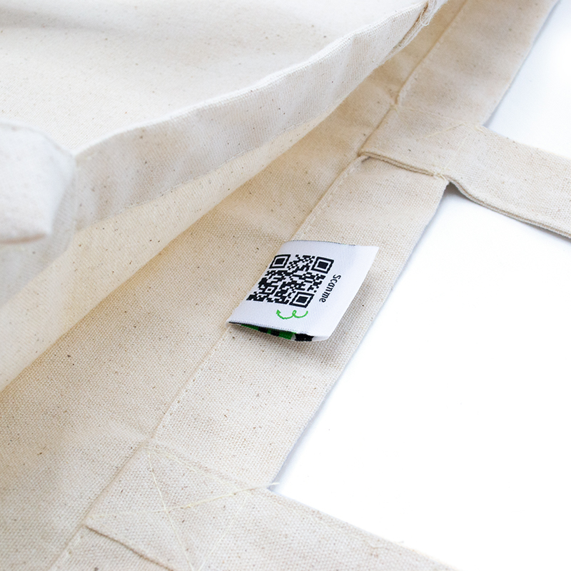 Gerecyclede canvas shopper - Afbeelding 7
