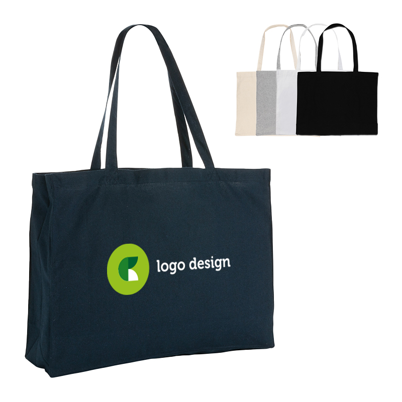 Shopper van gerecycled katoen
