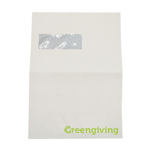 Snazzy beu eeuw Veezel A4 envelop | met venster | Eco geschenk - Greengiving.nl