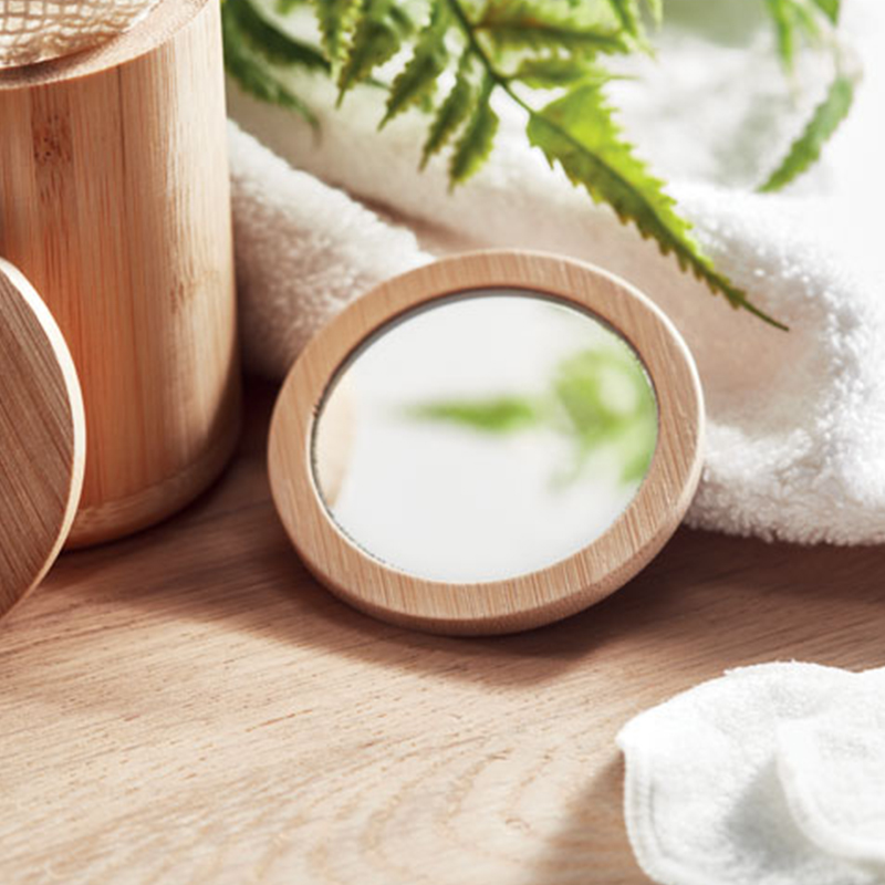 Make-up spiegel bamboe - Afbeelding 5