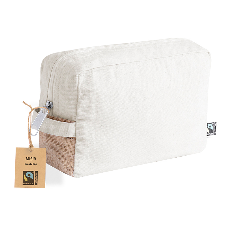 Katoenen toilettas Fairtrade - Afbeelding 3