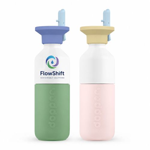 Dopper Steel 350 ml met Flip Straw - Afbeelding 1