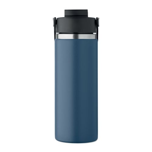 Dubbelwandige fles met rietje - Afbeelding 3