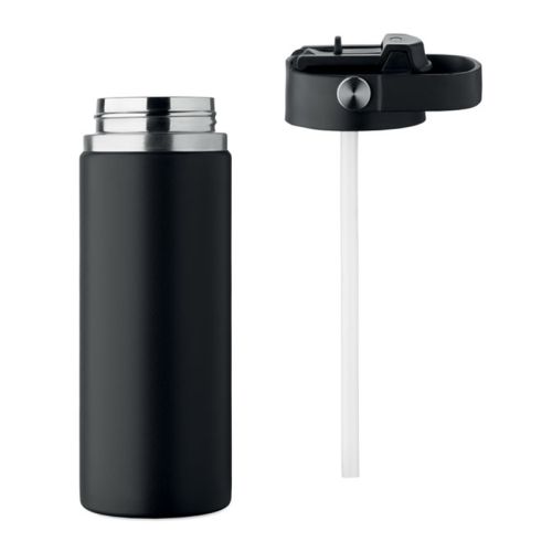 Dubbelwandige fles met rietje - Afbeelding 10