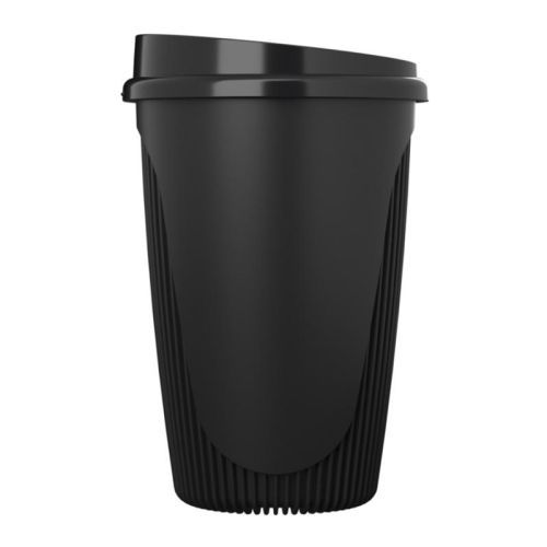 Enkelwandige beker met ribbels - Afbeelding 4