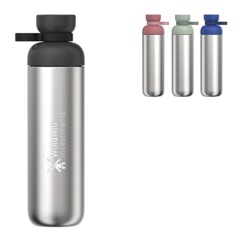 Mepal waterfles gerecycled RVS 900 ml - Afbeelding 1