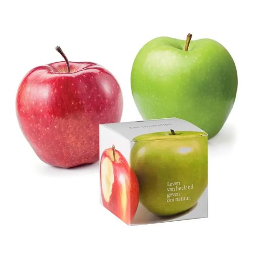 Appel in bedrukt doosje - Afbeelding 1