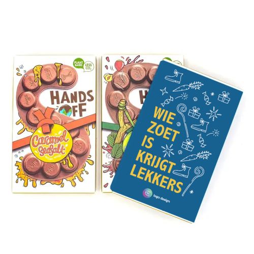 Hands Off chocoladeletter - Afbeelding 1