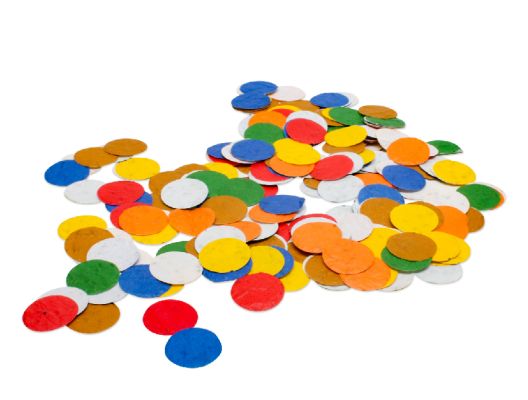 Groeipapier confetti zakje - Image 2