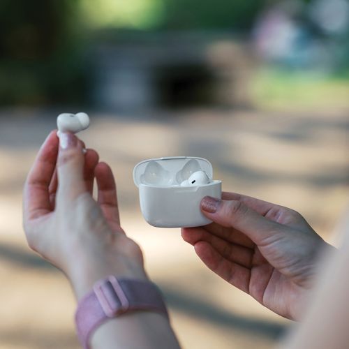 Draadloze oordoppen gerecycled plastic - Afbeelding 5