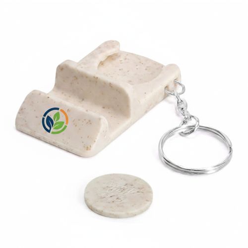 Sleutelhanger met munt - Afbeelding 1