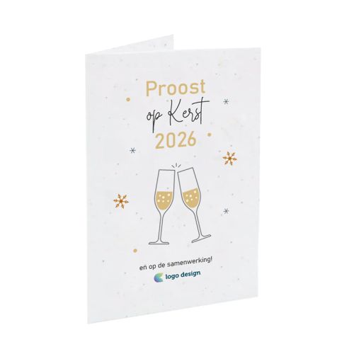 Groeipapier kerstkaart - Afbeelding 1