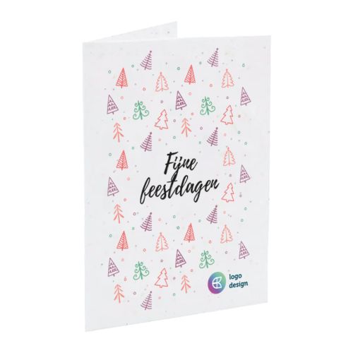 Groeipapier kerstkaart A5 - Afbeelding 1