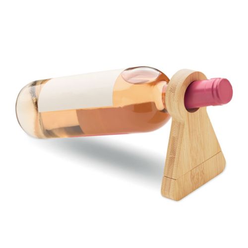Bamboe flessenstandaard 2-in-1 - Afbeelding 3