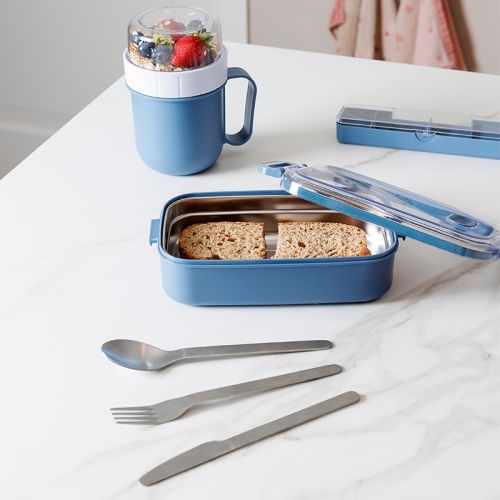 Lunchbox met gerecycled RVS - Afbeelding 6