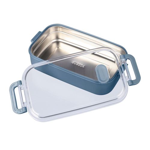 Lunchbox met gerecycled RVS - Afbeelding 4