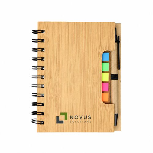 Notitieboek met memoblaadjes - Afbeelding 1