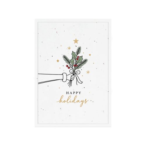Kerstkaart groeipapier A6 - Afbeelding 2