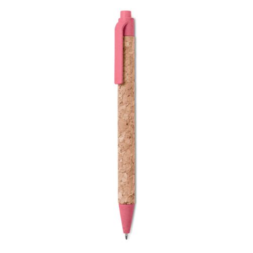 Balpen van kurk en tarwestro - Afbeelding 3