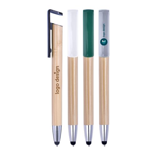 Bamboe pen 2 in 1 - Afbeelding 1