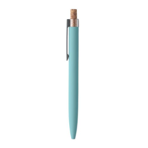 Pen gerecycled aluminium met kurk - Afbeelding 2