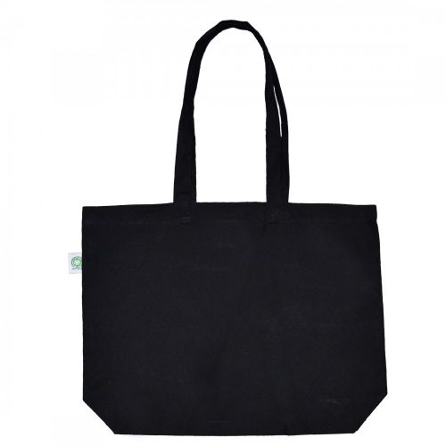 Shopper zwart XL | Fairtrade - Image 2