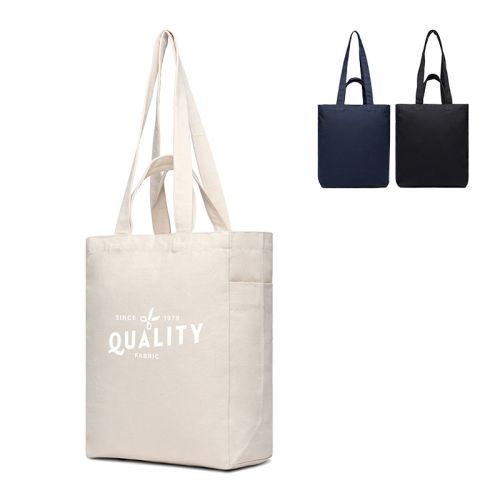 Canvas tas met ritssluiting - Afbeelding 1