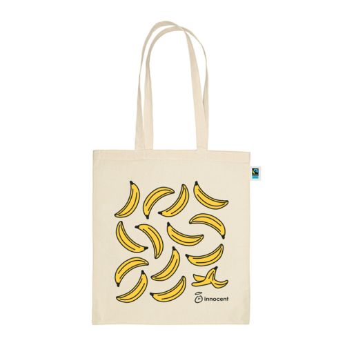 Ecru fairtrade tas | 150 gr./m2 - Afbeelding 1
