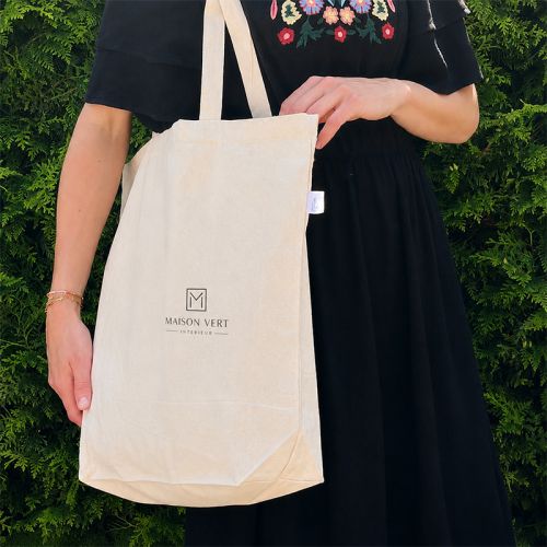 Gerecyclede canvas shopper - Afbeelding 5