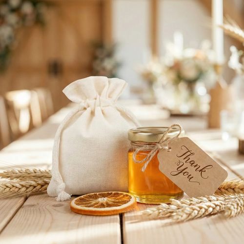 Katoenen zakje klein - Afbeelding 3