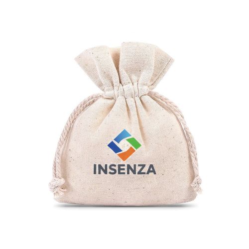 Katoenen zakje klein - Afbeelding 1