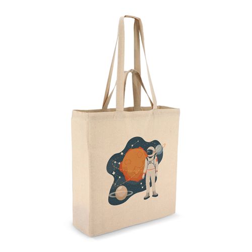 Tote bag dubbel hengsel - Afbeelding 1