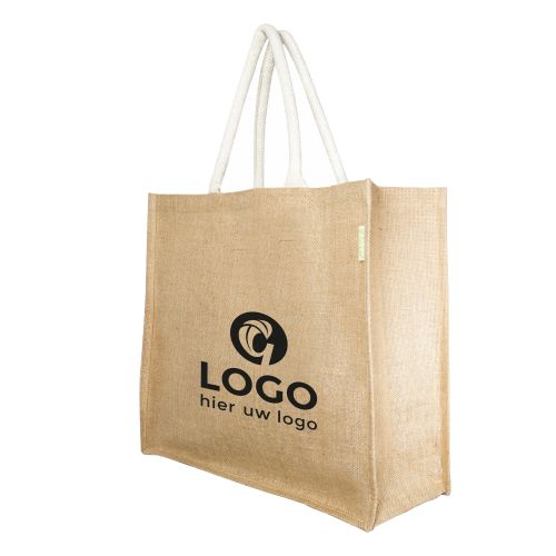 XXL jute shopper - Afbeelding 1