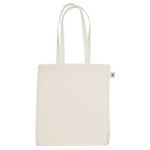Fairtrade tas | 150 gr./m2 | Ecru - Afbeelding 2