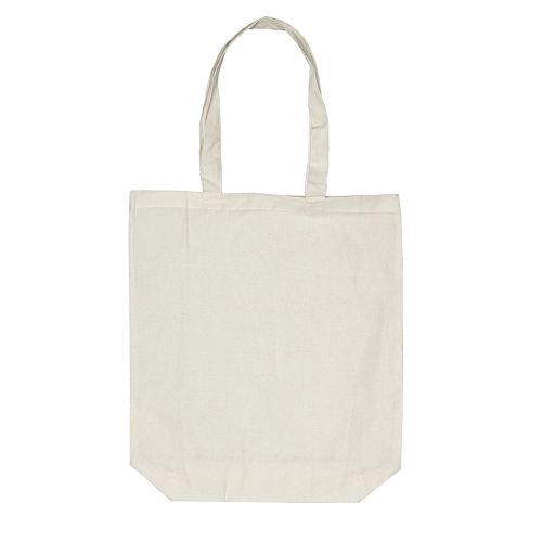 Katoenen Shopper Klein | Ecru | 155 gr / m2 - Afbeelding 3